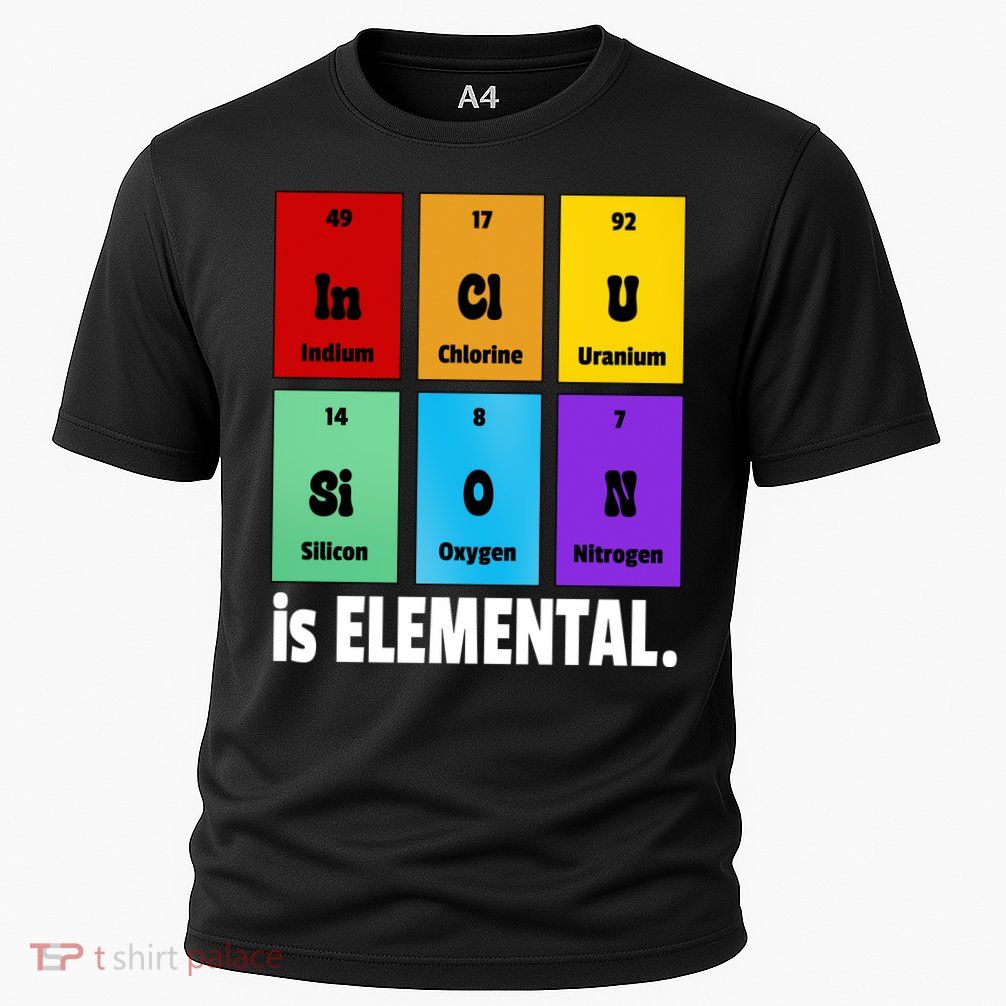 Inclusion Is Elemental Cooling Performance Crew T-Shirt