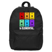 Inclusion Is Elemental 16 in Basic Backpack