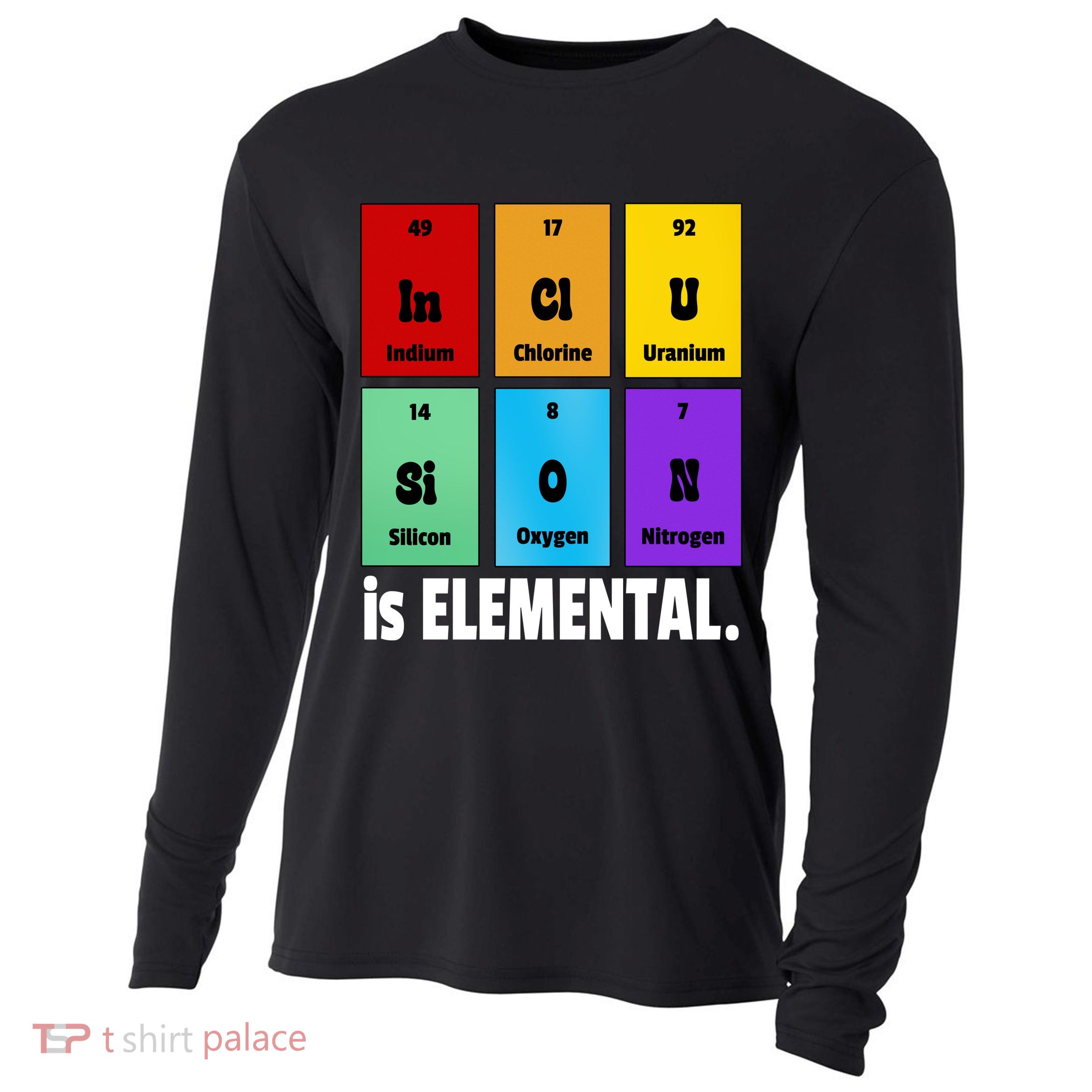 Inclusion Is Elemental Cooling Performance Long Sleeve Crew