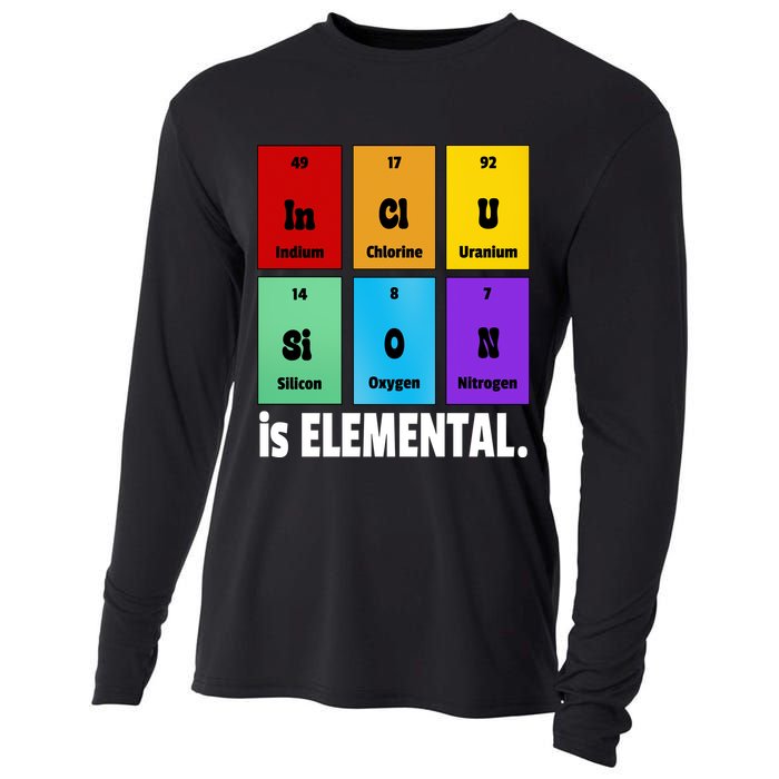 Inclusion Is Elemental Cooling Performance Long Sleeve Crew