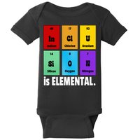 Inclusion Is Elemental Baby Bodysuit