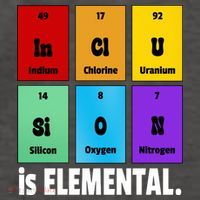 Inclusion Is Elemental Vector Backpack