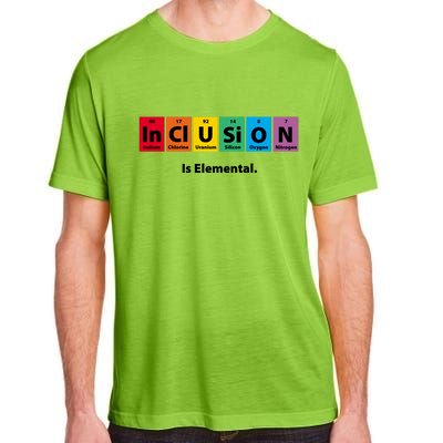 Inclusion Is Elemental Adult ChromaSoft Performance T-Shirt