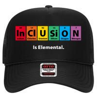 Inclusion Is Elemental High Crown Mesh Back Trucker Hat