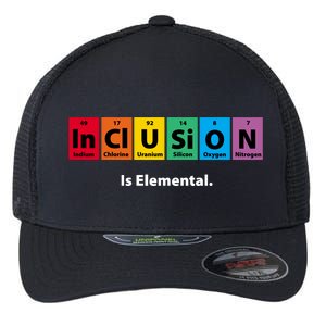 Inclusion Is Elemental Flexfit Unipanel Trucker Cap