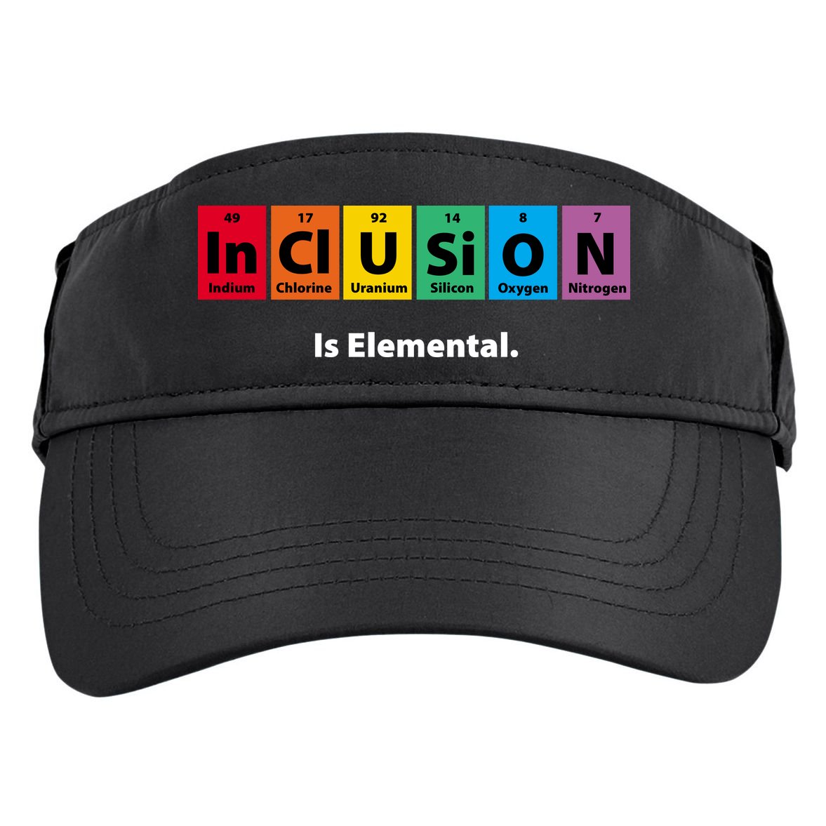 Inclusion Is Elemental Adult Drive Performance Visor