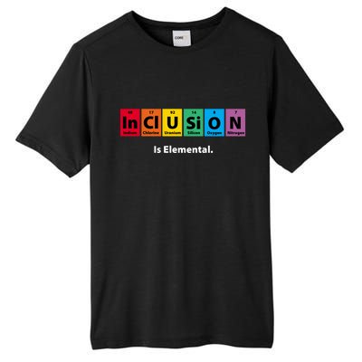 Inclusion Is Elemental Tall Fusion ChromaSoft Performance T-Shirt