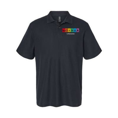 Inclusion Is Elemental Softstyle Adult Sport Polo