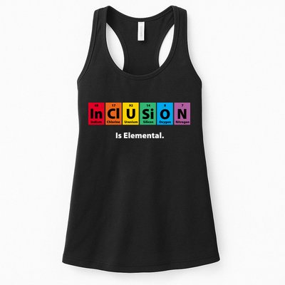 Inclusion Is Elemental Womens Tank Top