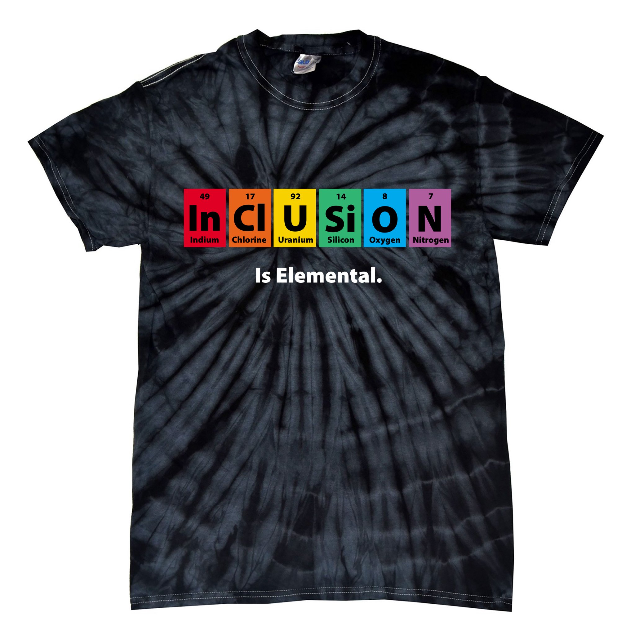 Inclusion Is Elemental Tie-Dye T-Shirt