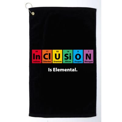 Inclusion Is Elemental Golf Towel