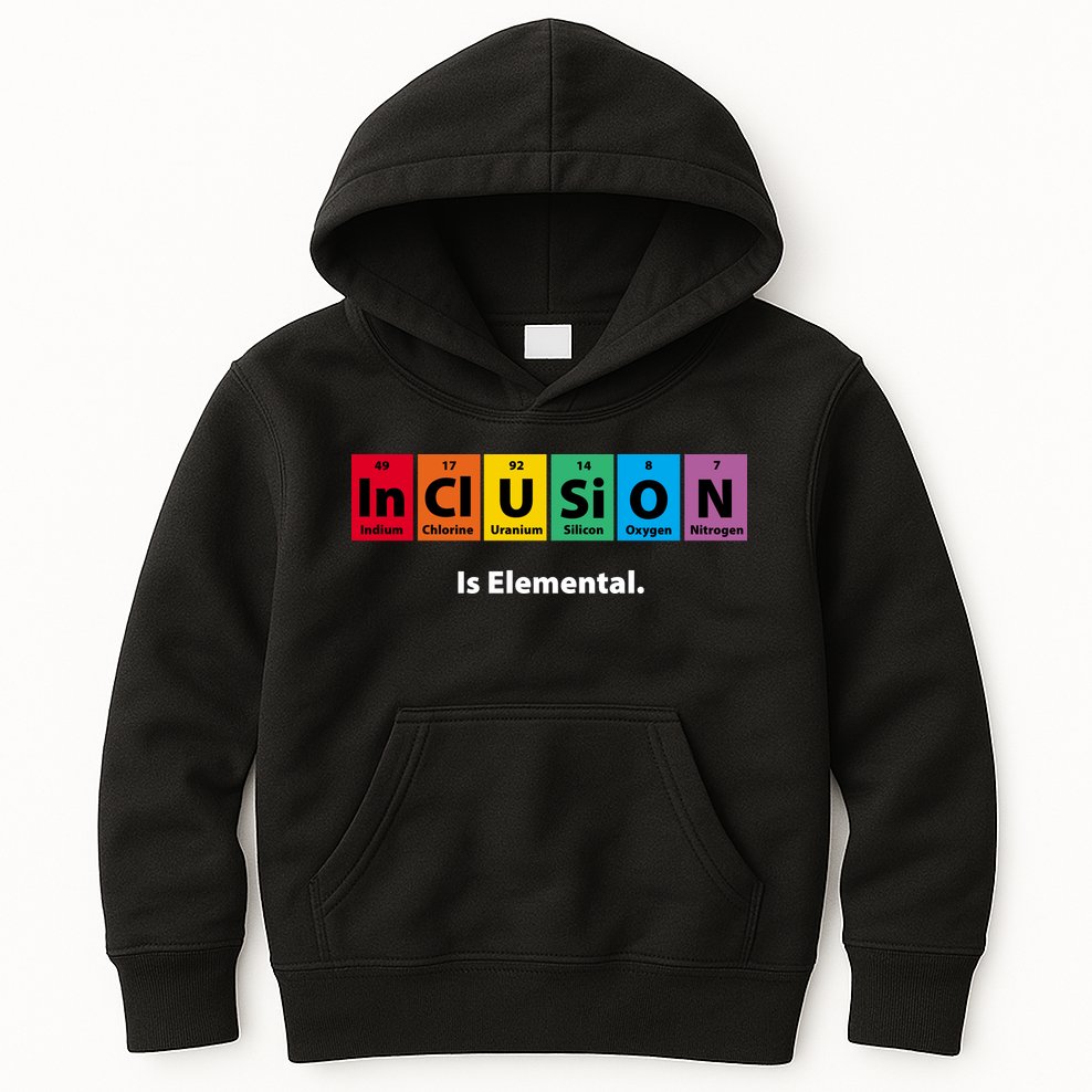 Inclusion Is Elemental Kids Hoodie