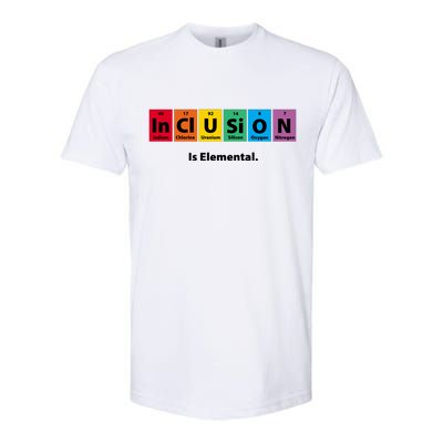 Inclusion Is Elemental Softstyle® CVC T-Shirt