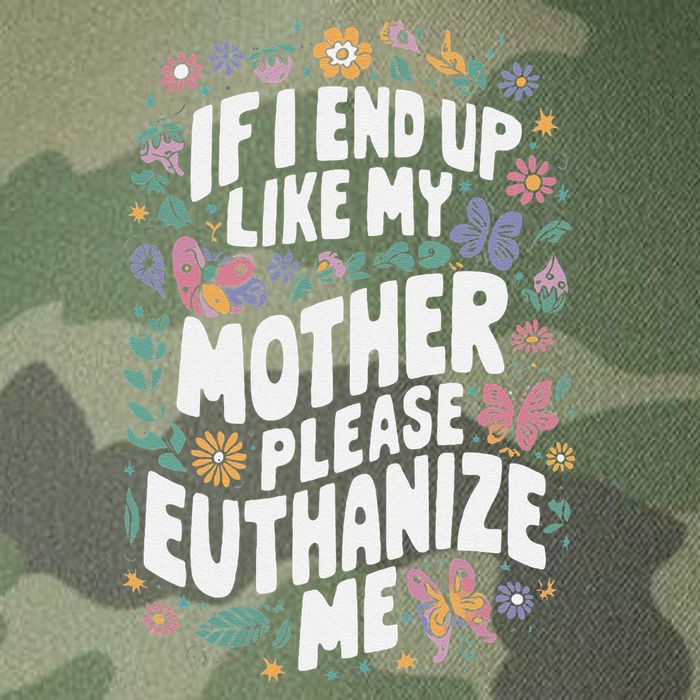 If I End Up Like My Mother Please Euthanize Me Legacy Tie Dye Trucker Hat