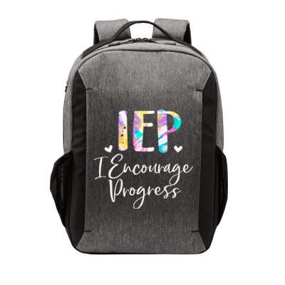 Iep I Encourage Progress Special Education School Teacher Gift Vector Backpack