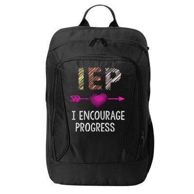 Iep I Encourage Progress Teacher Special Education Meaningful Gift City Backpack