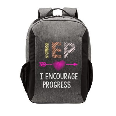 Iep I Encourage Progress Teacher Special Education Meaningful Gift Vector Backpack