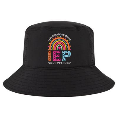 IEP I Encourage Progress Special Education School Teacher Cool Comfort Performance Bucket Hat