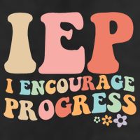 IEP I Encourage Progress Special Education teacher graphics 11oz C Handle Ceramic Mug