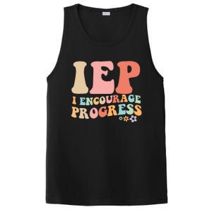 IEP I Encourage Progress Special Education teacher graphics PosiCharge Competitor Tank