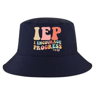 IEP I Encourage Progress Special Education teacher graphics Cool Comfort Performance Bucket Hat