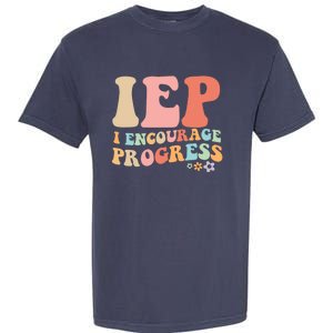 IEP I Encourage Progress Special Education teacher graphics Garment-Dyed Heavyweight T-Shirt