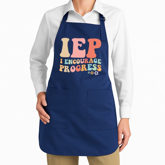IEP I Encourage Progress Special Education teacher graphics Apron