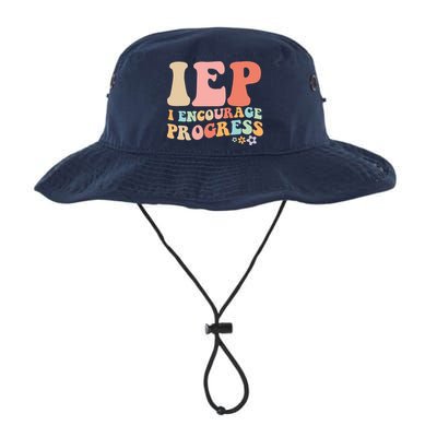 IEP I Encourage Progress Special Education teacher graphics Bucket Hat