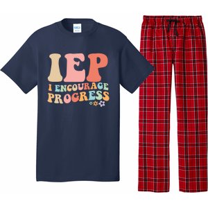 IEP I Encourage Progress Special Education teacher graphics Pajama Set