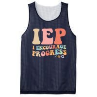 IEP I Encourage Progress Special Education teacher graphics Mesh Reversible Basketball Jersey Tank