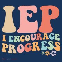IEP I Encourage Progress Special Education teacher graphics Tank Top