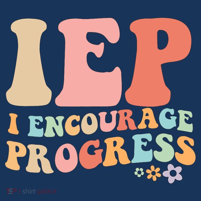 IEP I Encourage Progress Special Education teacher graphics Tank Top