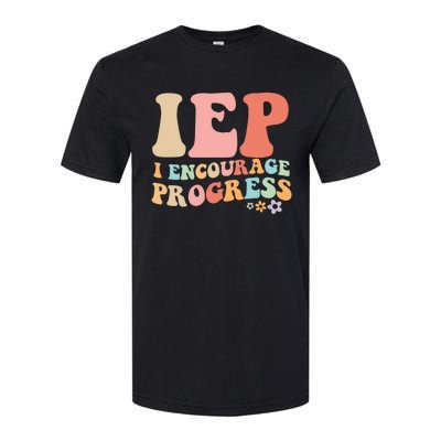 IEP I Encourage Progress Special Education teacher graphics Softstyle CVC T-Shirt