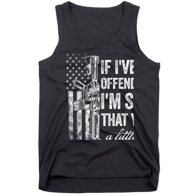 If IVe Ever Offended You IM Sorry American Flag Tank Top