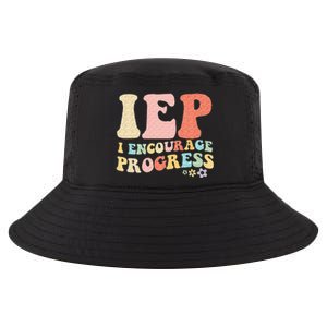 IEP I Encourage Progress Special Education Teacher Graphics Cool Comfort Performance Bucket Hat