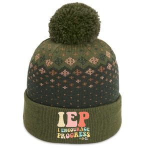 IEP I Encourage Progress Special Education Teacher Graphics The Baniff Cuffed Pom Beanie