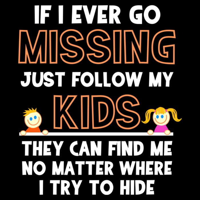 If I Ever Go Missing Follow My Funny Parenting Meaningful Gift Flatbill Hat