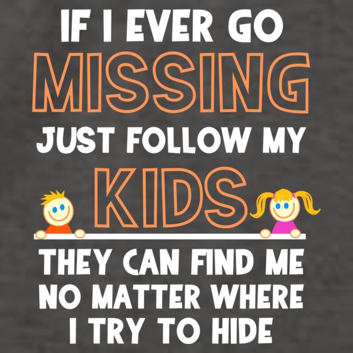 If I Ever Go Missing Follow My Funny Parenting Meaningful Gift Vector Backpack