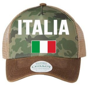 Italy Italian Flag Italia Souvenir Legacy Tie Dye Trucker Hat