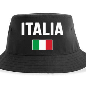 Italy Italian Flag Italia Souvenir Sustainable Bucket Hat