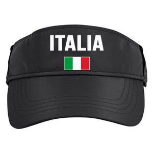 Italy Italian Flag Italia Souvenir Adult Drive Performance Visor