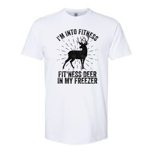 Im Into Fitness Fitness Deer In My Freezer Softstyle CVC T-Shirt