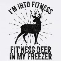 Im Into Fitness Fitness Deer In My Freezer Cooling Performance Crew T-Shirt