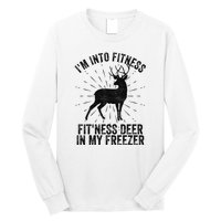 Im Into Fitness Fitness Deer In My Freezer Long Sleeve Shirt