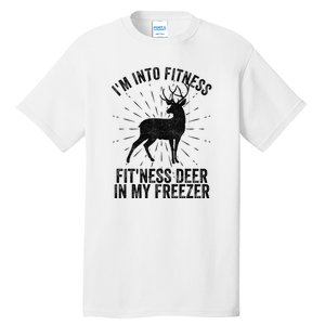 Im Into Fitness Fitness Deer In My Freezer Tall T-Shirt