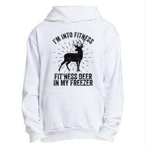 Im Into Fitness Fitness Deer In My Freezer Urban Pullover Hoodie