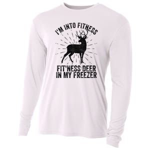 Im Into Fitness Fitness Deer In My Freezer Cooling Performance Long Sleeve Crew