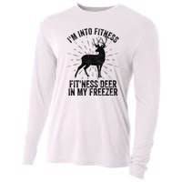 Im Into Fitness Fitness Deer In My Freezer Cooling Performance Long Sleeve Crew