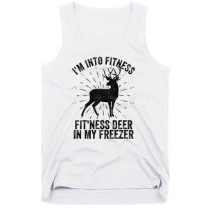 Im Into Fitness Fitness Deer In My Freezer Tank Top