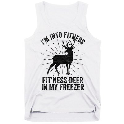 Im Into Fitness Fitness Deer In My Freezer Tank Top